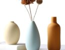 Multicolor Ceramic Vase Set for Modern Home Decor
